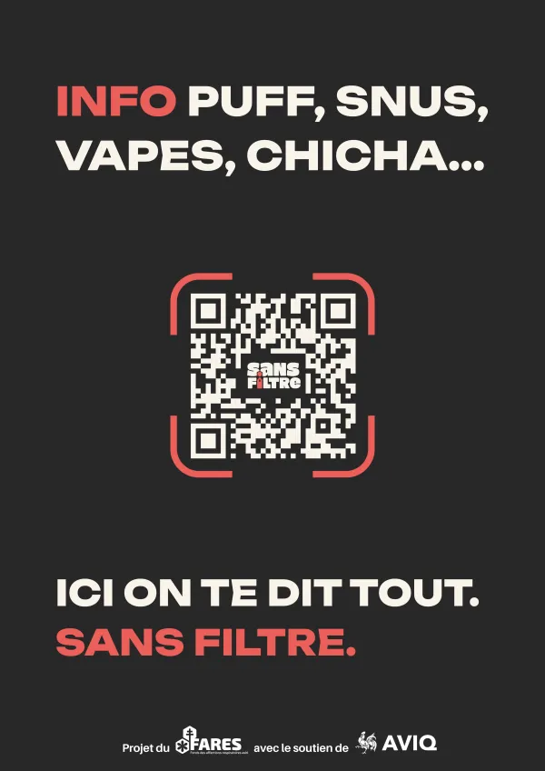 Affiche Sans Filtre A3